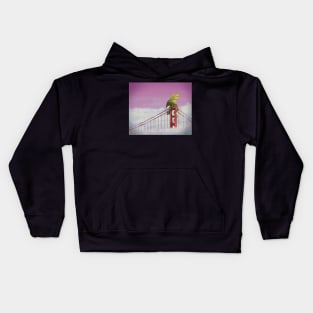 Golden gate guardian Kids Hoodie